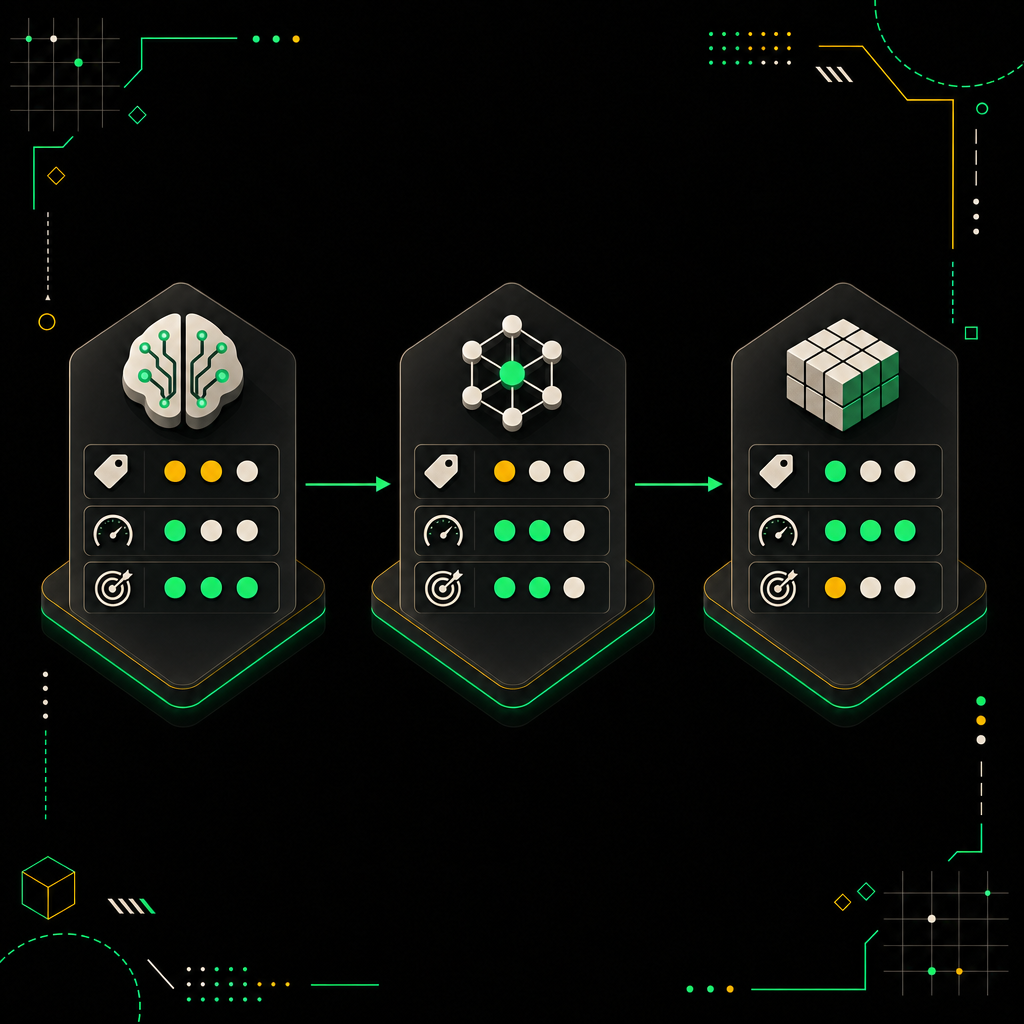 Comparison table of OpenAI models showing capabilities, context windows, and pricing