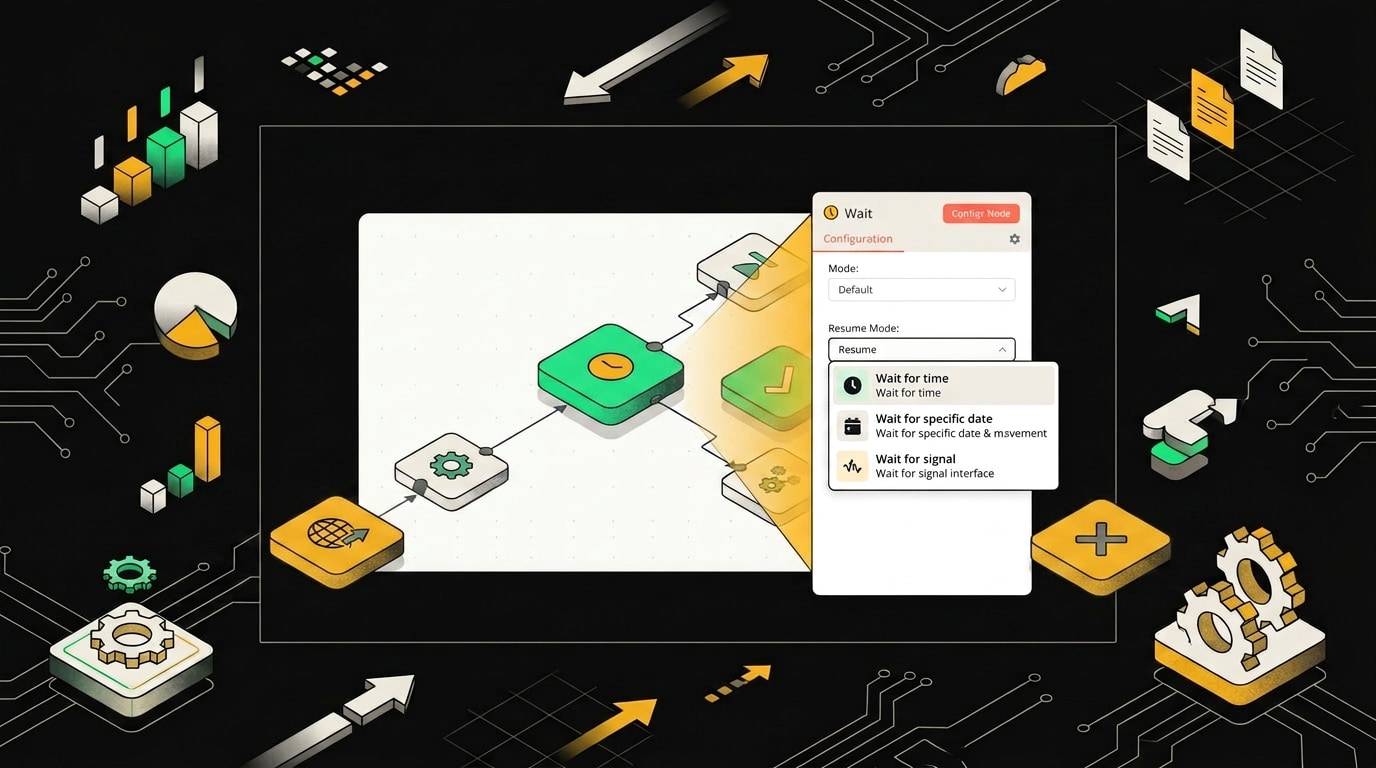 Пример human-in-the-loop workflow в n8n с кнопками approve и reject